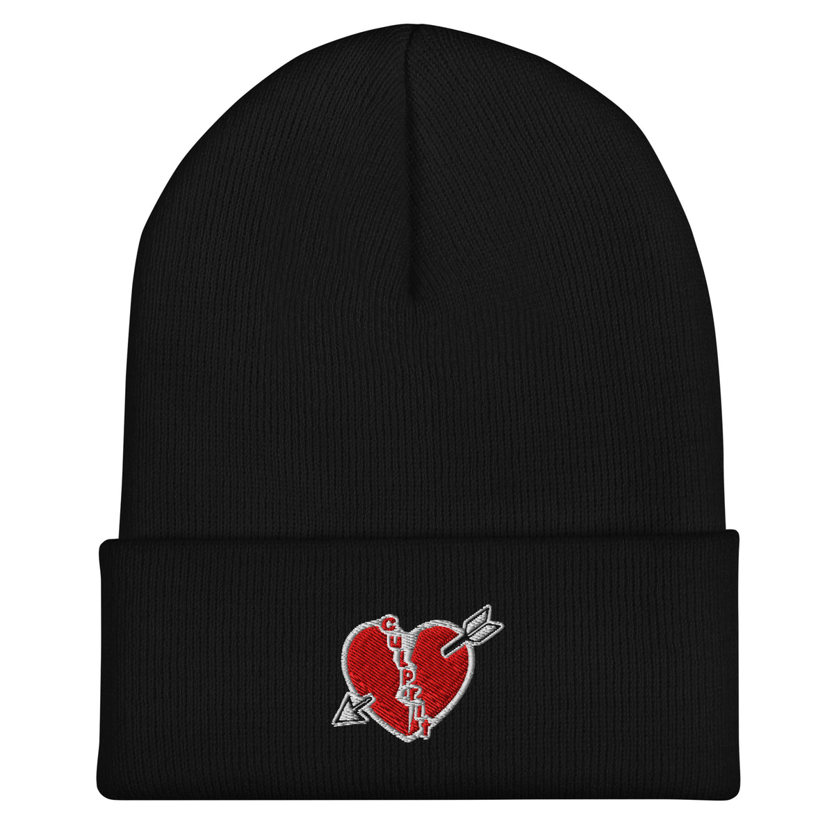 帽子 SOL GuruGuru HeartBeanie SOL for SO 】GuruGuru Embroidery beanie