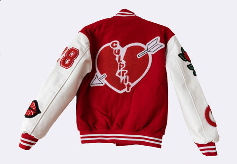 Heartbreak Culprit Varsity Jacket