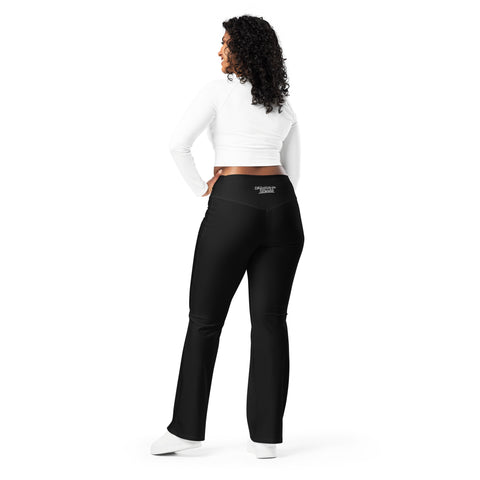 Rose Flare Leggings