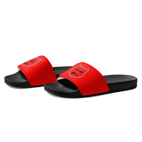 Whatever Works Men’s Slides "👿 Emoji"