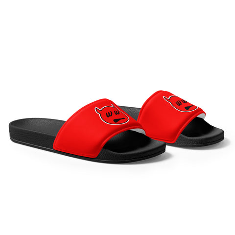Whatever Works Men’s Slides "👿 Emoji"