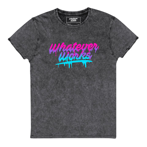 Women's "Drip" Denim Style T-Shirt