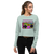 Premium Cropped "Radio" Sweatshirt