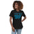 Women's Premium "Big W" T-Shirt (Light Blue)