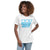 Women's Premium "Big W" T-Shirt (Light Blue)